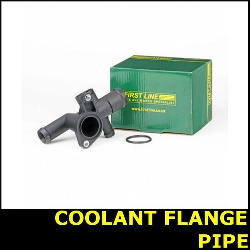 Coolant flange thermostat - thermostat, pipe