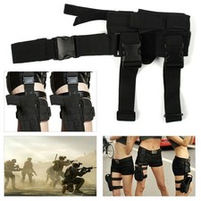 Adjustable Drop Leg Pistol Holster Tactical Thigh Gun Holster
