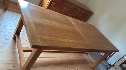 Oak dining table chairs - oak, 10