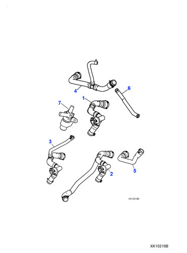 Jaguar genuine heater feed - jaguar,