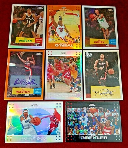 2007 topps chrome white - 2007-08,