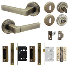 Antique Brass Internal Door