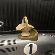 Vase Hillstonia Stoneware Basket Pottery  Mid Century 20cm H