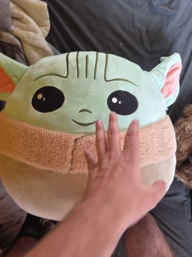 Squishmallows baby yoda plush - baby,