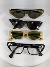 LOT Of 4 Vintage 1950s Cateye