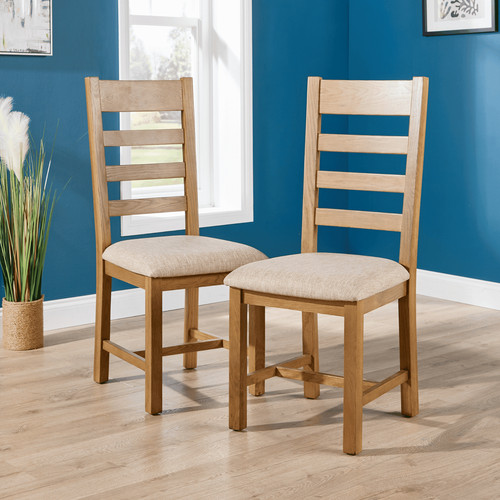 Pair high slatted back - high,