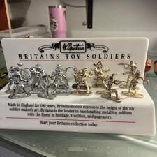 Vintage Silver & Gold Cowboys