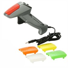 Scalextric Digital Hand Controller C7002 & 4 Extra Coloured Throttle Caps #A