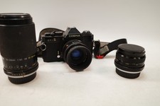Cosina CT-1 35mm SLR Camera with 3 lenses