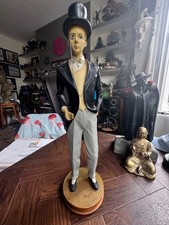 Vintage Victorian Man Camel Advertising 18" Figure