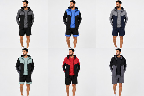 Men piece set - 3, hooded