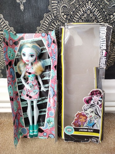 Monster high lagoona blue doll - blue,