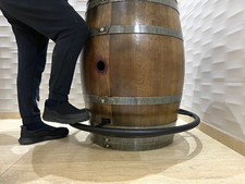 Barrel Foot Rail (Wine