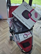Quinny Zapp Xtra2- Red, with Rain cover, Baby Inlay, Footmuff, Maxi Cosi Adapter