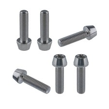 6x Titanium Bolts M5 x 18mm