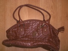 Brown Anne Klein Leather Handbag