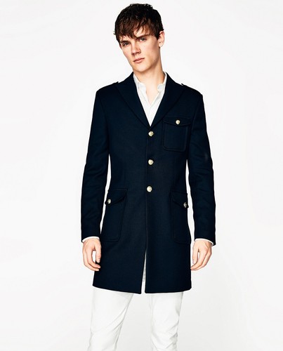 Zara man men navy blue - zara, men's