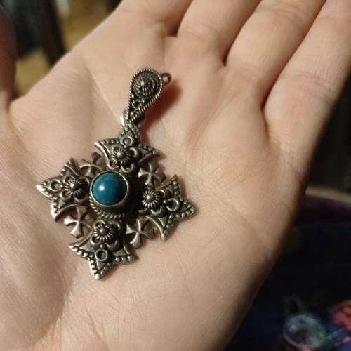 Vtg byzantine cross ornate - vtg,