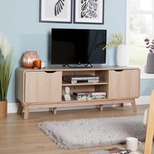 TV Stand Media Unit Curved