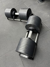 New & Sealed - 2x 45kg Adjustable Dumbbells  - Single Plate  Dumbbell 4.5kg step