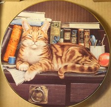Royal Doulton Decorative Plate the Cats Of Character Collection “MEET MARMADUKE”