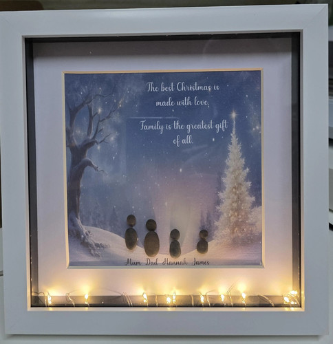 Personalised family christmas - family,