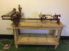 Coronet Minor wood turning lathe with attachments saw planer thicknesser.