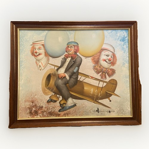 William moninet clown - clown, sat