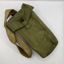 Vintage Canvas Bottle Carrier