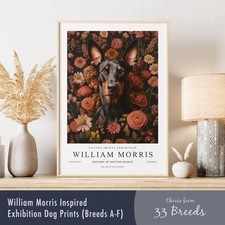 William Morris Inspired Dog