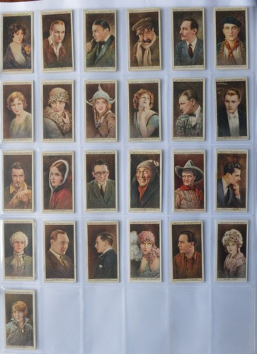 Wills cigarette card cinema - cigarette,