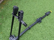 Unbranded folding roof cycle rack, black