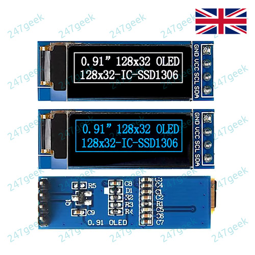 91 oled display - 🇬🇧, 0.91"