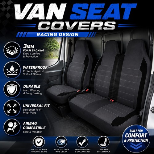 Van seat covers - covers, front
