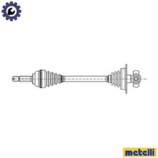 DRIVE SHAFT 17-0395 FOR