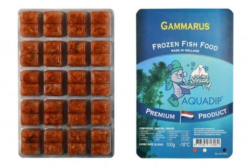Aquadip frozen fish food - frozen, no