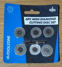 6pc MINI DIAMOND CUTTING DISCS