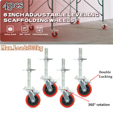 6in Adjustable Spindle Castors