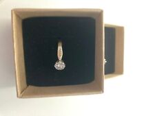 10 carat yellow gold engagement ring, size N. 0.20 carat diamond. 