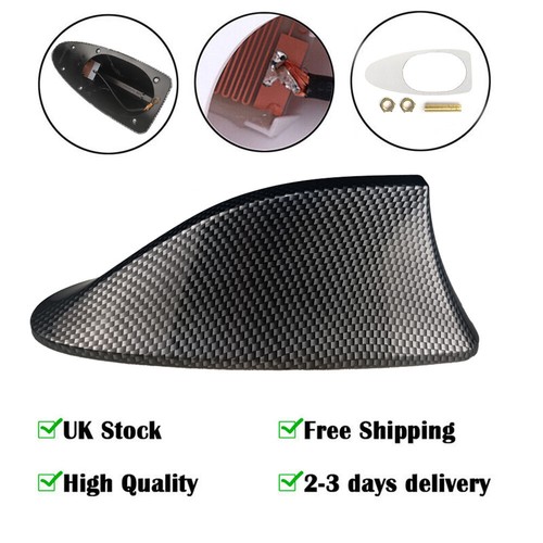 Carbon fiber shark - carbon, fin