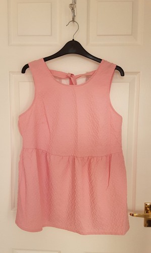 TOP/BLOUSE,SMOCK,TUNIC,PINK,HI