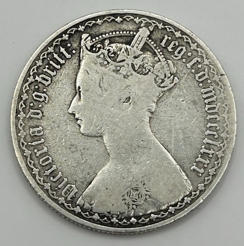 1880 gothic florin queen - -,
