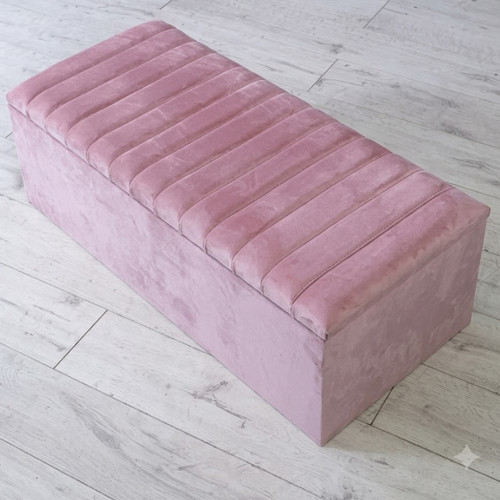 Footstool ottoman panel plush - footstool,