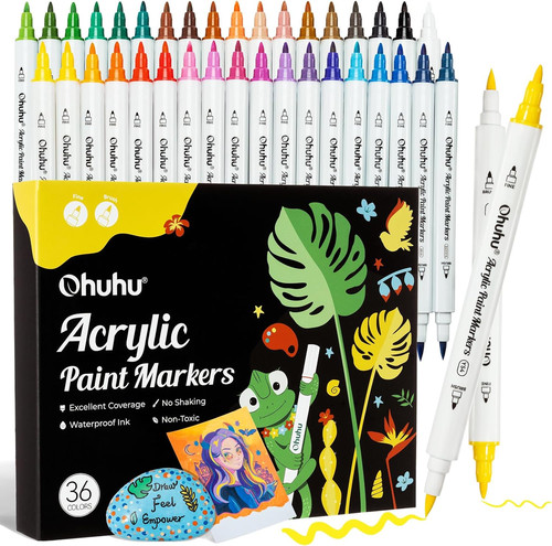 Ohuhu acrylic paint pens 36 - pens,,