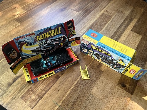 Vintage corgi 267 batmobile - vintage,