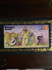 Douglas Bader Cover SIGNED By Battle Of Britain Pilot Geoffrey Wellum. 92 Sqn.