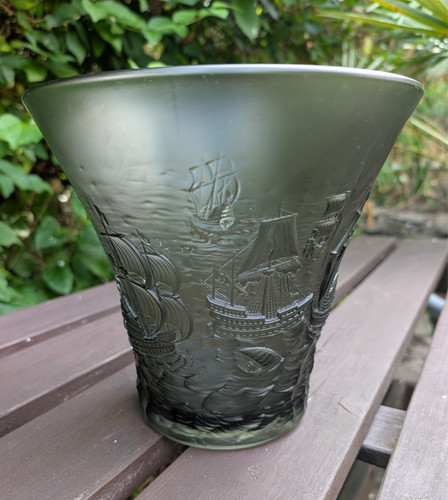 Barolac art deco glass - art,