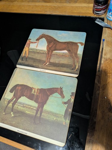 Lady clare placemats set 6 - set, of