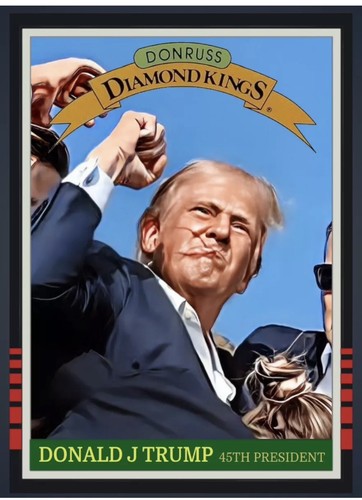 Donald trump trading card - donald,