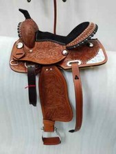 Premium Leather Western Barrel